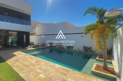 Casa em condomínio para venda em boituva, portal das estrelas i, 5 dormitórios, 5 suítes, 6 banheiros, 4 vagas