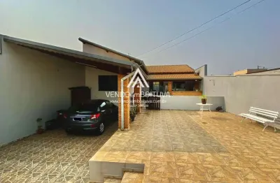Casa para venda em boituva, residencial vitória, 2 dormitórios, 1 suíte, 2 banheiros, 2 vagas