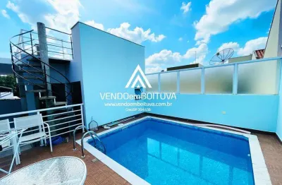 Casa em condomínio para venda em boituva, vivendas do parque, 3 dormitórios, 1 suíte, 3 banheiros, 4 vagas