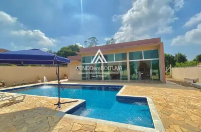 Casa em condomínio para venda em boituva, nova rheata, 4 dormitórios, 2 suítes, 5 banheiros, 4 vagas