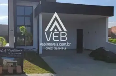 Casa em condomínio para venda em boituva, loteamento reserva dos ipês, 3 dormitórios, 1 suíte, 2 banheiros, 2 vagas