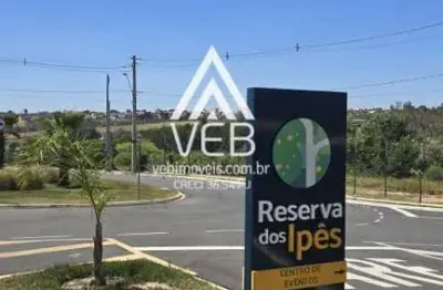 Lote em condomínio fechado para venda em boituva, loteamento reserva dos ipês