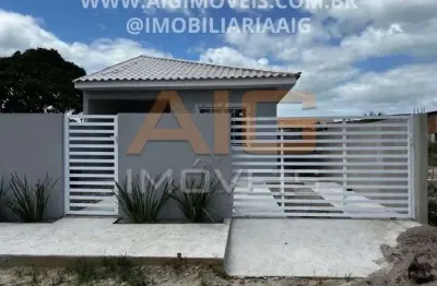Casa 2 quartos suíte excelente acabamento iguaba grande aig