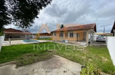 Casa 3 quartos suíte piscina churrasqueira - iguaba grande