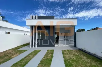 Casa 2 quartos suíte nova 120 metros da lagoa e rodovia amaral peixoto