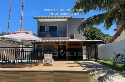 Casa duplex 3 quartos 2 suítes closet piscina baixo grande são pedro da aldeia