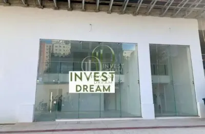 Sala comercial com 154m², esquina com nereu ramos, meia praia, itapema - sc