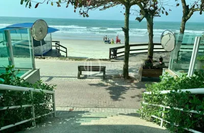 Apartamento frente mar 3º andar temporada, meia praia, itapema - sc