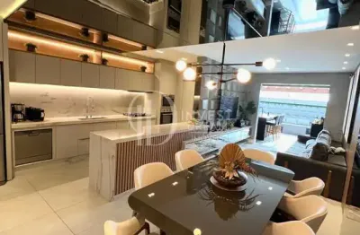 Apartamento alto padrao mobiliado e decorado, meia praia, itapema - sc