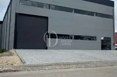 Aluguel de barração industrial 807m² em tijucas sc, praça, tijucas - sc