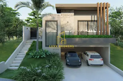 Casa em condomínio em loteamento reserva ermida, jundiaí/sp