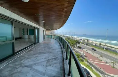 Magnífico apartamento à venda na praia da barra da tijuca frontal mar condomínio golden green de 763m²  com 6 quartos sendo 5 suítes 5 vagas varandão