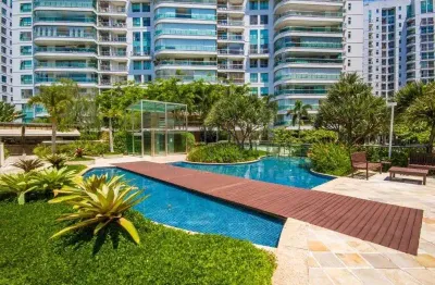 Excelente apartamento à venda barra da tijuca península condomínio saint barth 376m² com 4 quartos sendo 4 suítes 5 banheiros 4 vagas