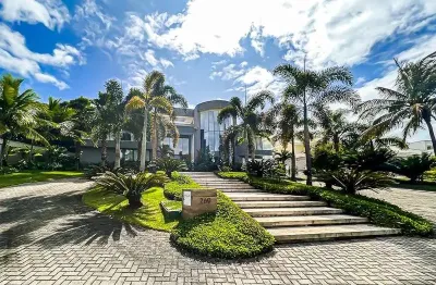 Magnífica mansão à venda condomínio mansões barra da tijuca de 1400m² em terreno de 1100m²  5 suítes piscina sauna varanda gourmet elevador 4 vagas