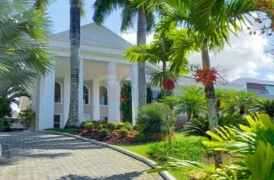 Magnífica casa à venda no condomínio mansões de 1500m² com 4 suítes ampla área de lazer com piscina sauna e sala de cinema