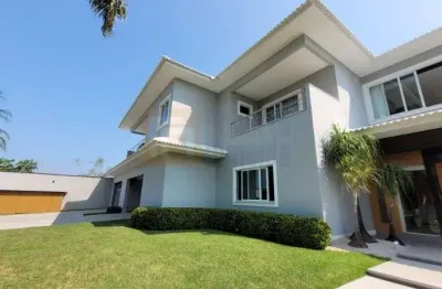 Magnífica casa à venda condomínio mansões barra da tijuca de 790 m² com 5 suítes sala 4 ambientes varanda gourmet piscina sauna cozinha planejada