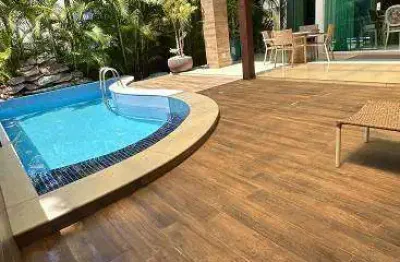 Casa aluguel alphaville i com 4 suítes e espaço gourmet - salvador - bahia