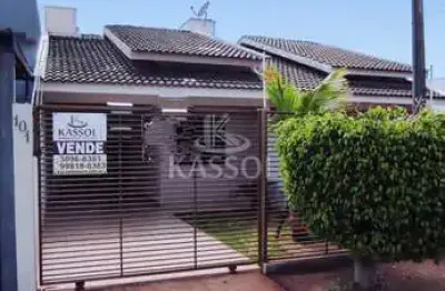 Casa térrea com 1 suite e 2 quartos   2 vagas   edicula, padovani, cascavel - pr