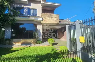 Sobrado à venda, canadá, cascavel - pr, 03 quartos, piscina, rua sem saida