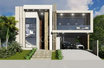 Sobrado em condomínio fechado, em construção com entrega em julho de 2024