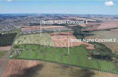 Terreno à venda,314.50 m , santo inácio, cascavel - pr - terras alpha i