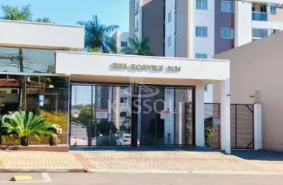 Residencial ecoville - cancelli - 1 suíte e 2 quartos 2 vagas de garagem