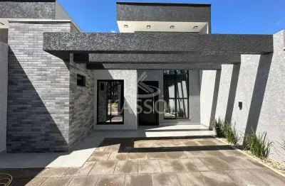 Casa recém-construída no bairro tropical 3, cascavel-pr