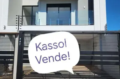 Sobrado com 3 dormitórios à venda,114.06 m , santo inácio, cascavel - pr
