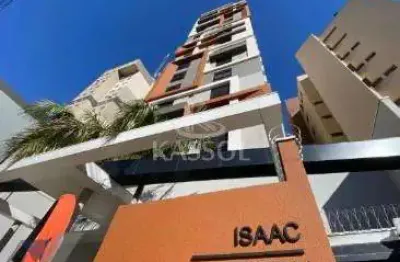 Apartamento para locação no edificio isaac newton semi mobiliado no centro
