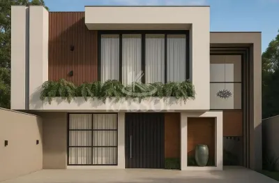 Sobrado em construção no maria luiza 3 suítes piscina alto padrão próx festval