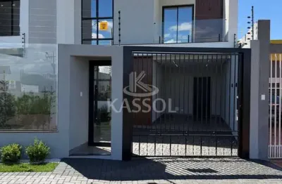 Sobrado à venda, jd parque verde, cascavel - pr - 1 suíte com closet e 2 quartos