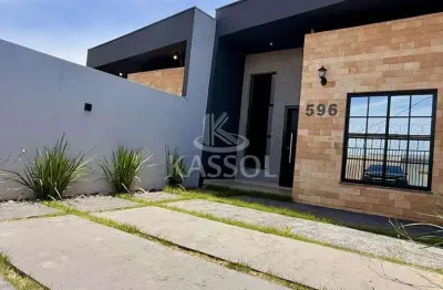 Casa à venda, jardim veredas - cascavel - pr casa nova no veredas