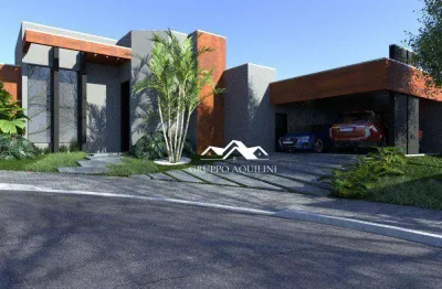 Casa com 3 dormitórios à venda, 143 m² por r$ 1.600.000,00 - condomínio terras do vale - caçapava/sp