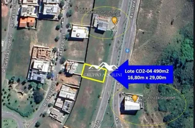 Terreno à venda, 490 m² por r$ 2.000.000 - condomínio residencial alphaville - são josé dos campos/sp