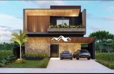 Casa com 5 dormitórios à venda, 303 m² por r$ 3.300.000 - condomínio terras alpha - são josé dos campos/sp