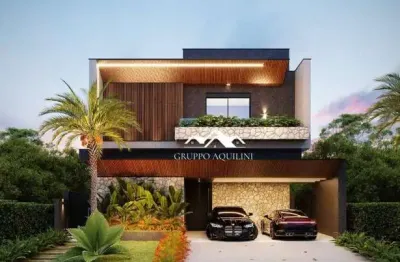 Casa com 5 dormitórios à venda, 303 m² por r$ 3.300.000 - condomínio terras alpha - são josé dos campos/sp