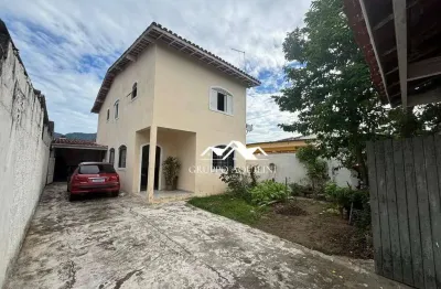 Sobrado com 3 dormitórios à venda, 180 m² por r$ 550.000 - jaraguá - caraguatatuba/sp