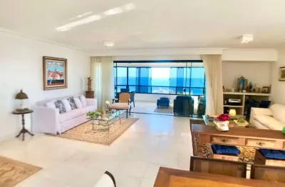 Apartamento em ondina com 5 quartos e 4 suítes, 305 m² à venda por r$ 2.700.000,00