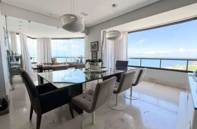 Apartamento na ondina com 3 suítes, 310m² à venda por r$ 3.500.000,00
