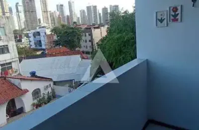 Apartamento no rio vermelho com 2 quartos, 80m² à venda por r$ 350.000,00