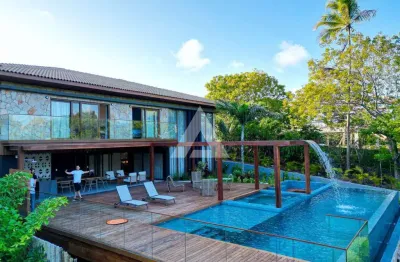 Casa em praia do forte porteira fechada com 6 suítes, 760m² à venda por r$ 10.000.000,00