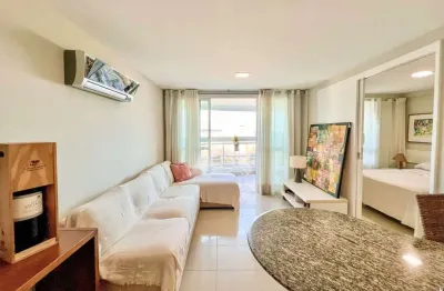 Apartamento no rio vermelho porteira fechada com 1 suíte, 52m² à venda por r$ 440.000,00