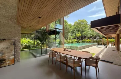 Casa em praia do forte porteira fechada com 6 suítes, 420m² à venda por r$ 15.000.000,00