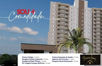 Apartamento com 2 quartos à venda na Avenida Minas Gerais, 4393, Jardim Nova Veneza (Nova Veneza), Sumaré