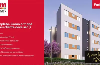 Apartamento com 2 quartos à venda na Avenida Paulista, Dona Edith Campos Fávero, Paulínia