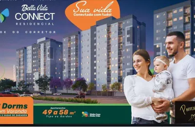 Condomínio bella vida connect - apartamento à venda no bairro conjunto habitacional padre anchieta - campinas/sp