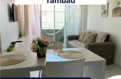 Flat para temporada na orla de tambaú, joão pessoa - pb