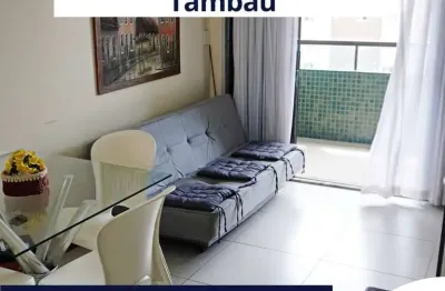 Apto para temporada a uma quadra do mar, em tambaú, joão pessoa - pb