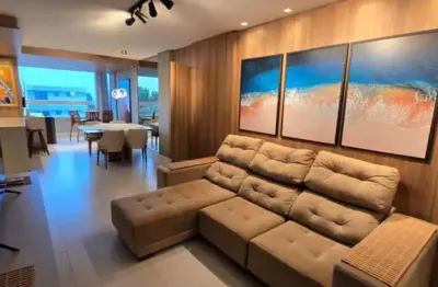 Apartamento finamente mobiliado e decorado - 1 suíte + 2 dormitórios - penha sc/armação