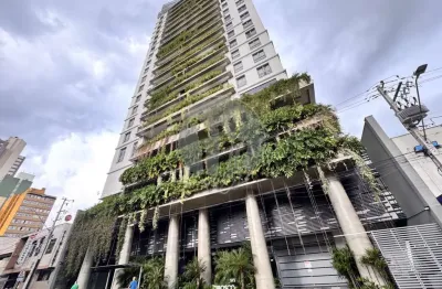 Apartamento central com 2 dormitorios com 1 suite, 1 vaga proximo a ufpr